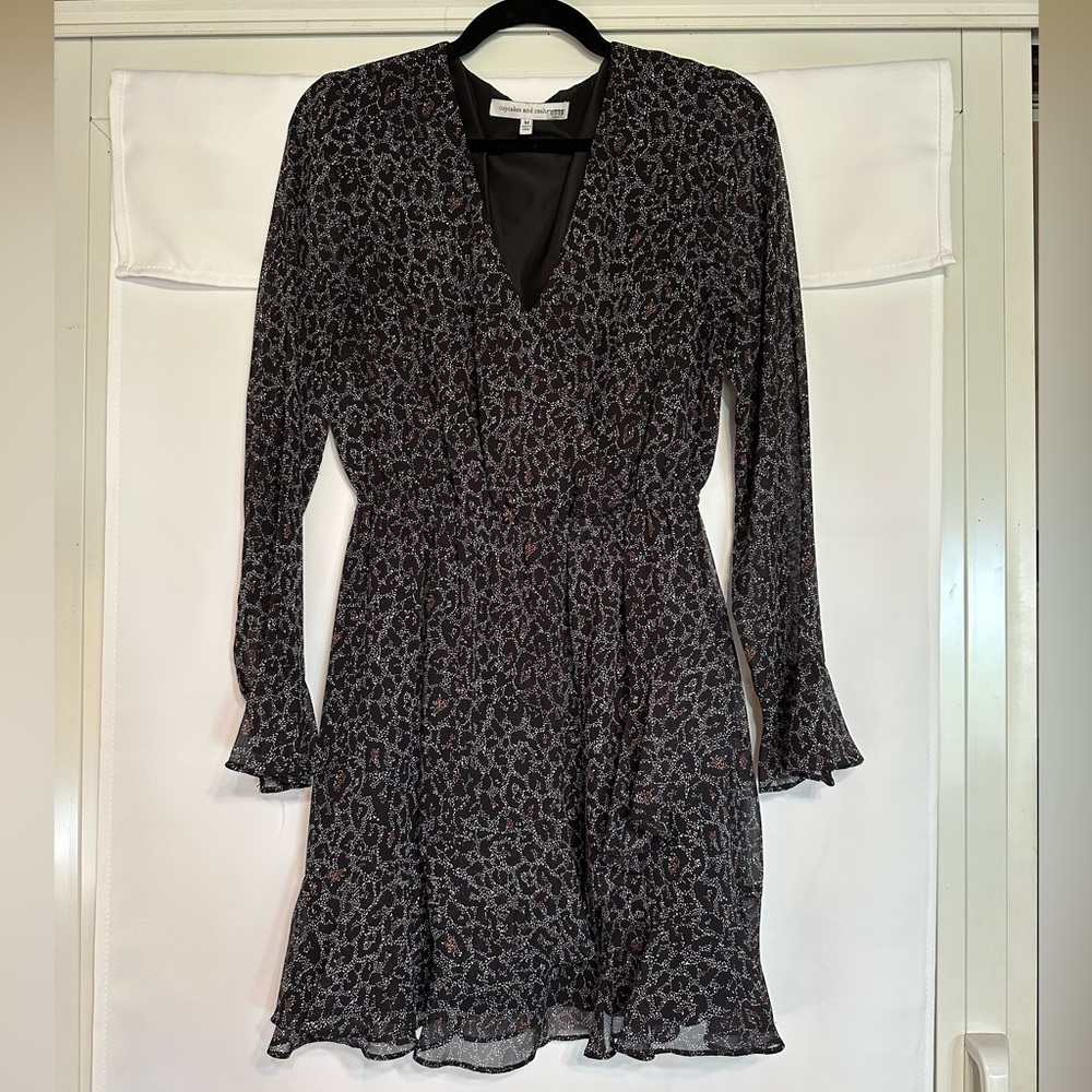 Cupcakes & Cashmere Black and White Dress